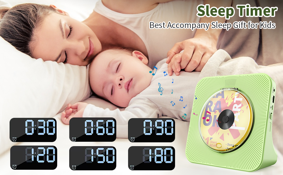 Desktop Vertical CD Player Portable Bluetooth with Speaker