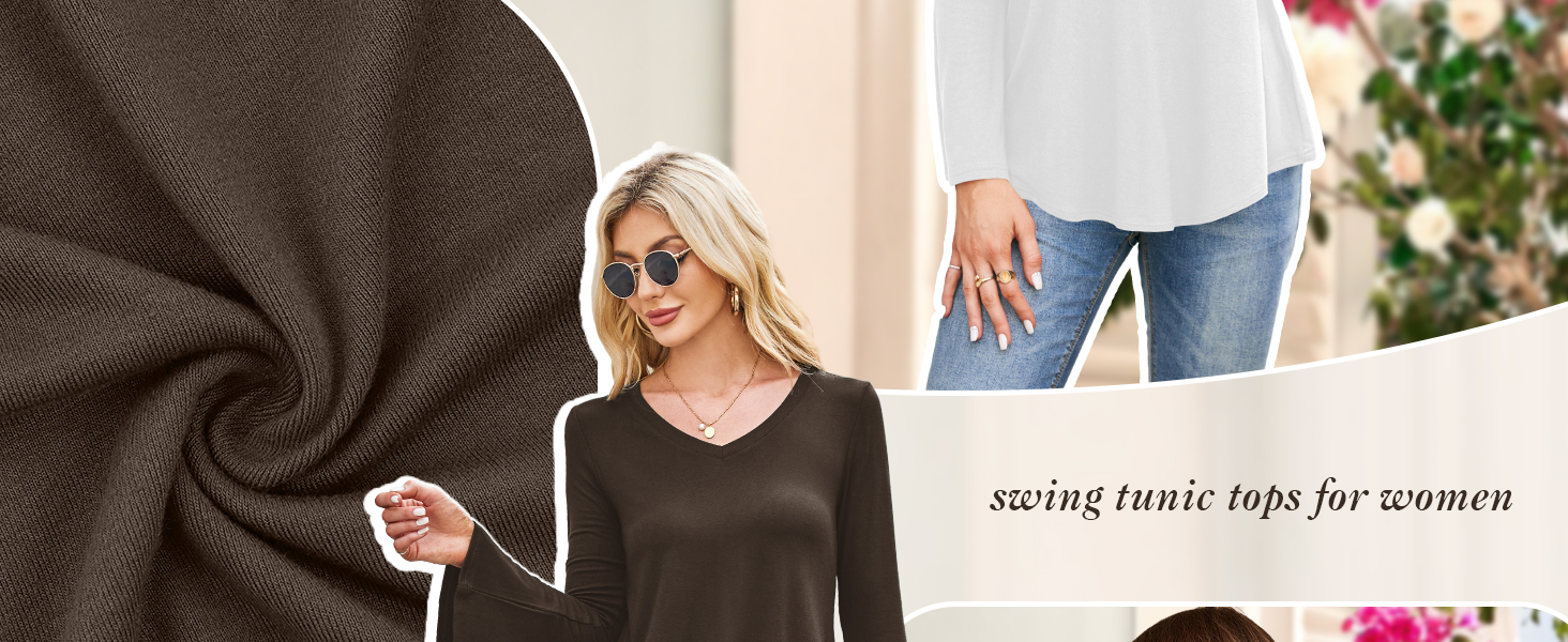 v neck t shirts for women