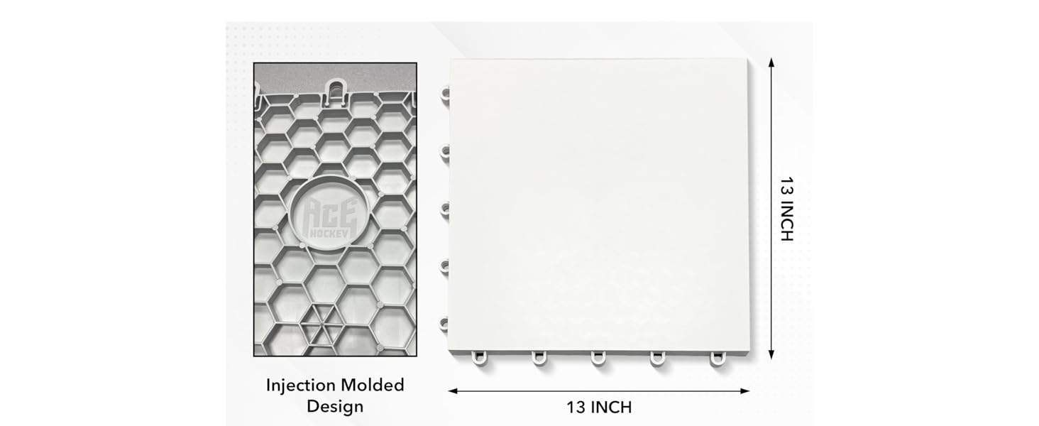 Ace Hockey Tiles 8-Pack Hockey Practice
