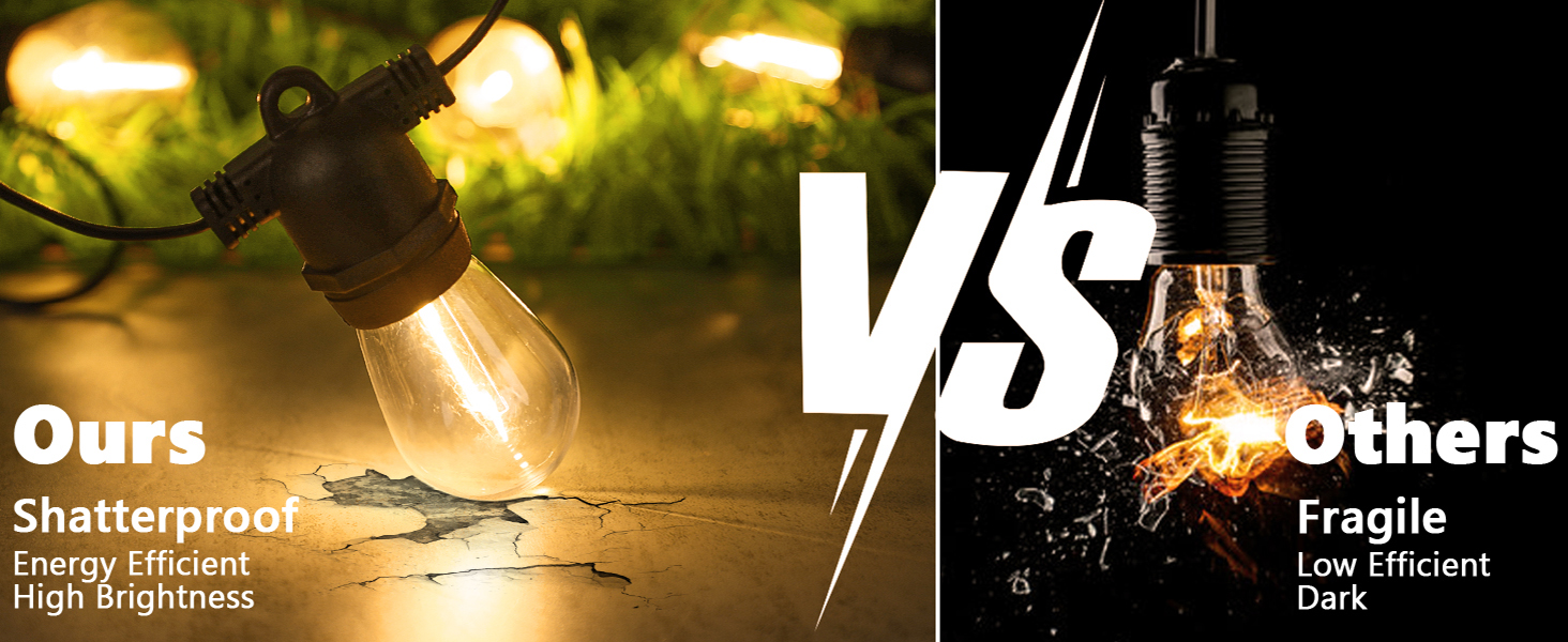 Solar String Lights Outdoor