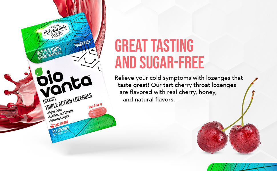 throat lozenge lozenges for sore throat tart cherry