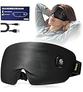 Heated Eye Mask for Dry Eyes - Silk Cordless Warm Eye Compress Moist Heat, FSA HSA Eligible, Eye ...