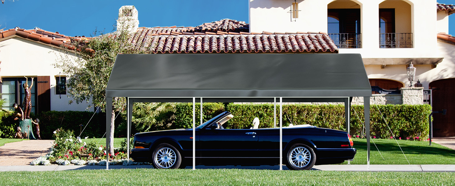 YITAHOME Carport Canopy 10x20 Heavy Duty Car Canopy