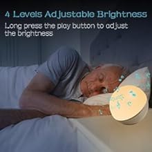 night light with brightness adjustable