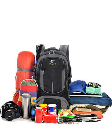 Hiking Backpack Breathable Rucksack Camping Daypack Water Resistant Hiking Backpack