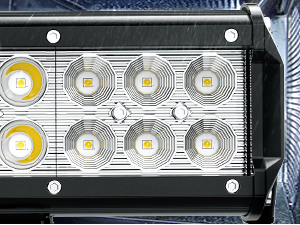 Nilight - NI06A-72W 12Inch 72W Spot Flood Combo Led Light Bar Off Road Lights Boat Lights Fog Light