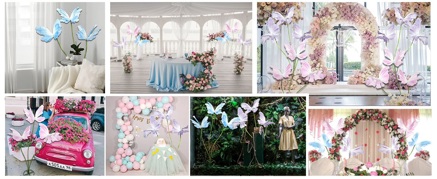  giant flowers for decoration