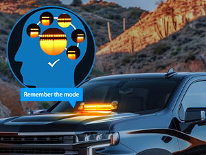 Traffic Advisor Strobe Light Bar