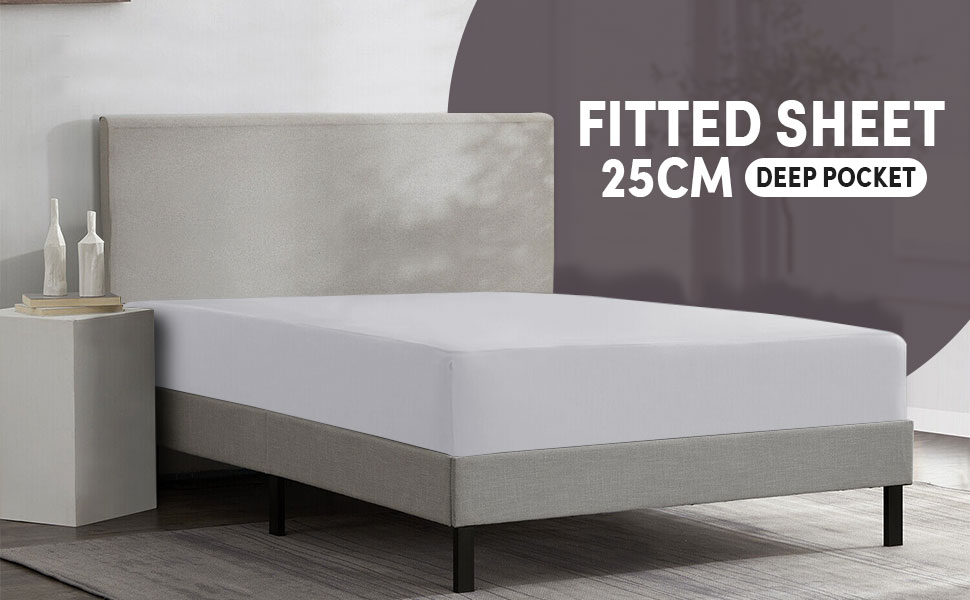super king fitted sheet cotton