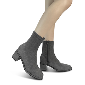 side-zipper closure women boots
