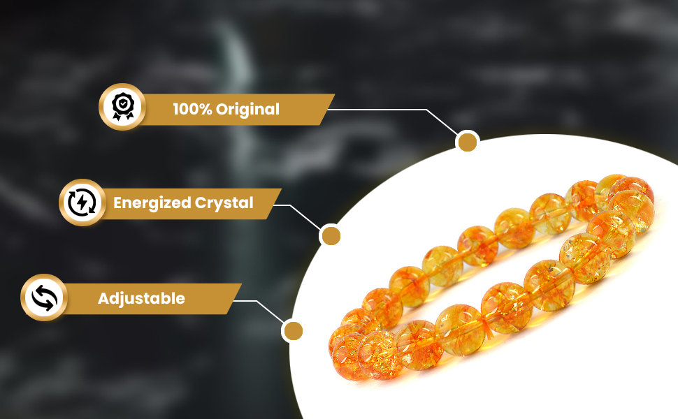 Citrine Bracelet 10mm