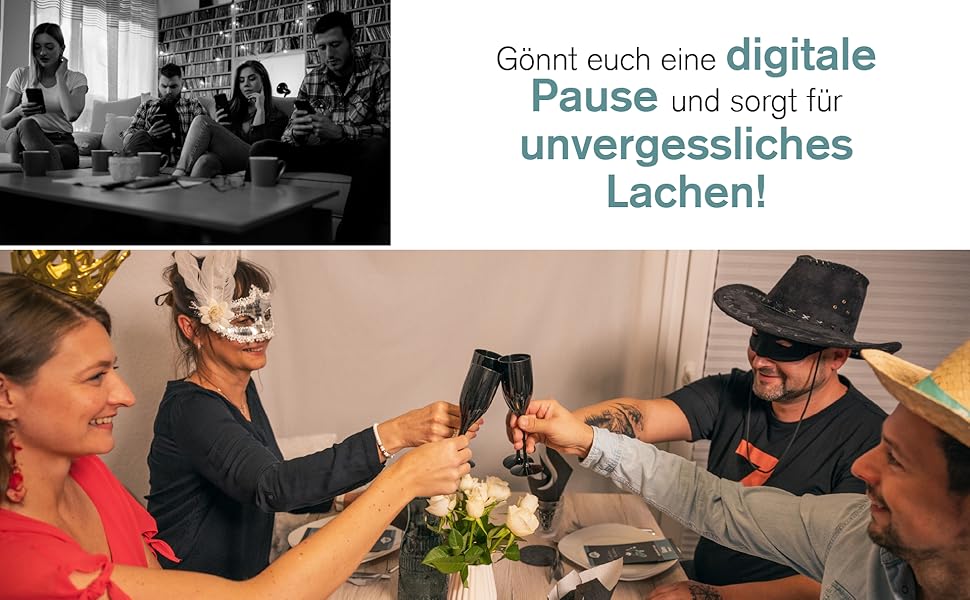 Spiel für 4, 4 Personen, Spiel für 4 Personen, Pärchenabend, Paarabend, Gesellschaftsspiel