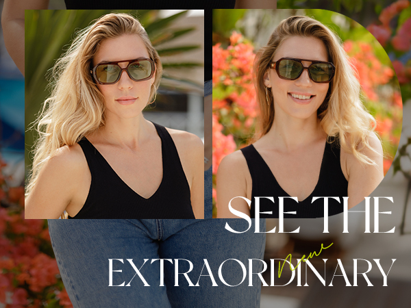 Amazon.com: SOJOS Trendy Aviator Sunglasses for Womens Mens
