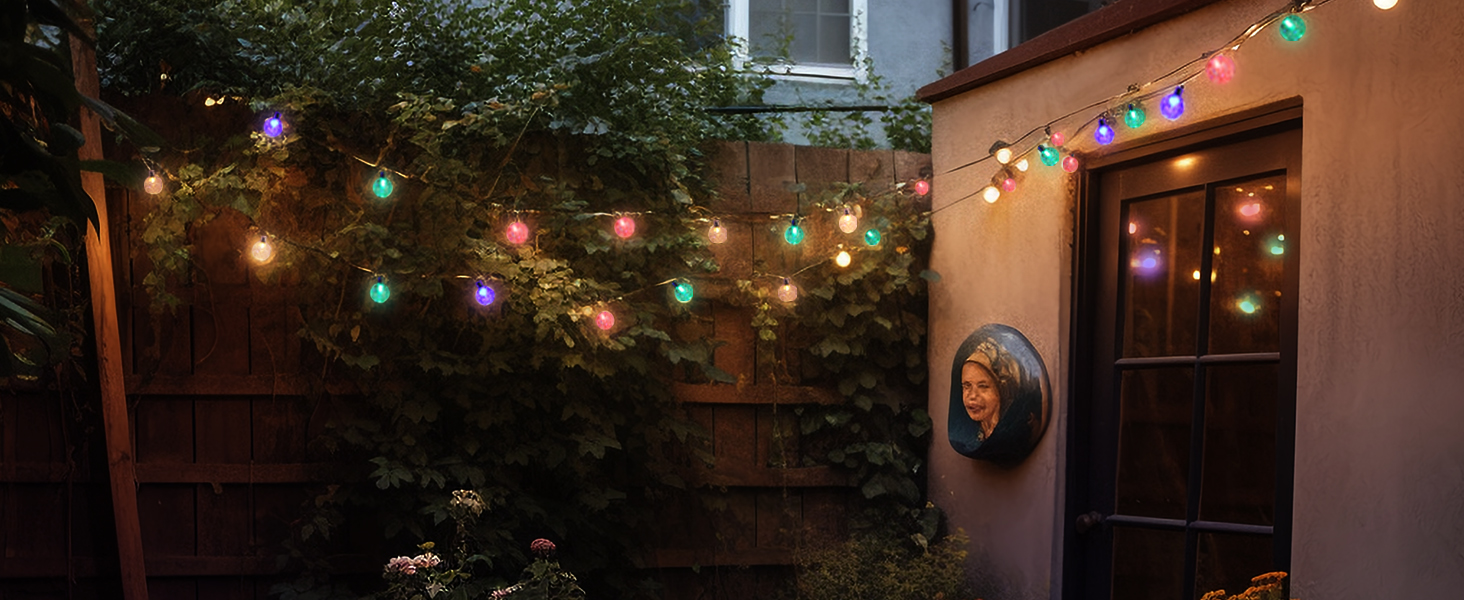 solar string lights outdoor