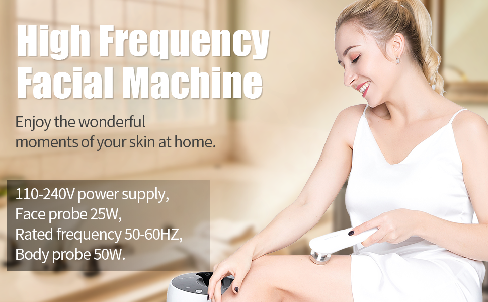 High Frequency Facial Machine TUMAKOU Face and Body Skin Device for