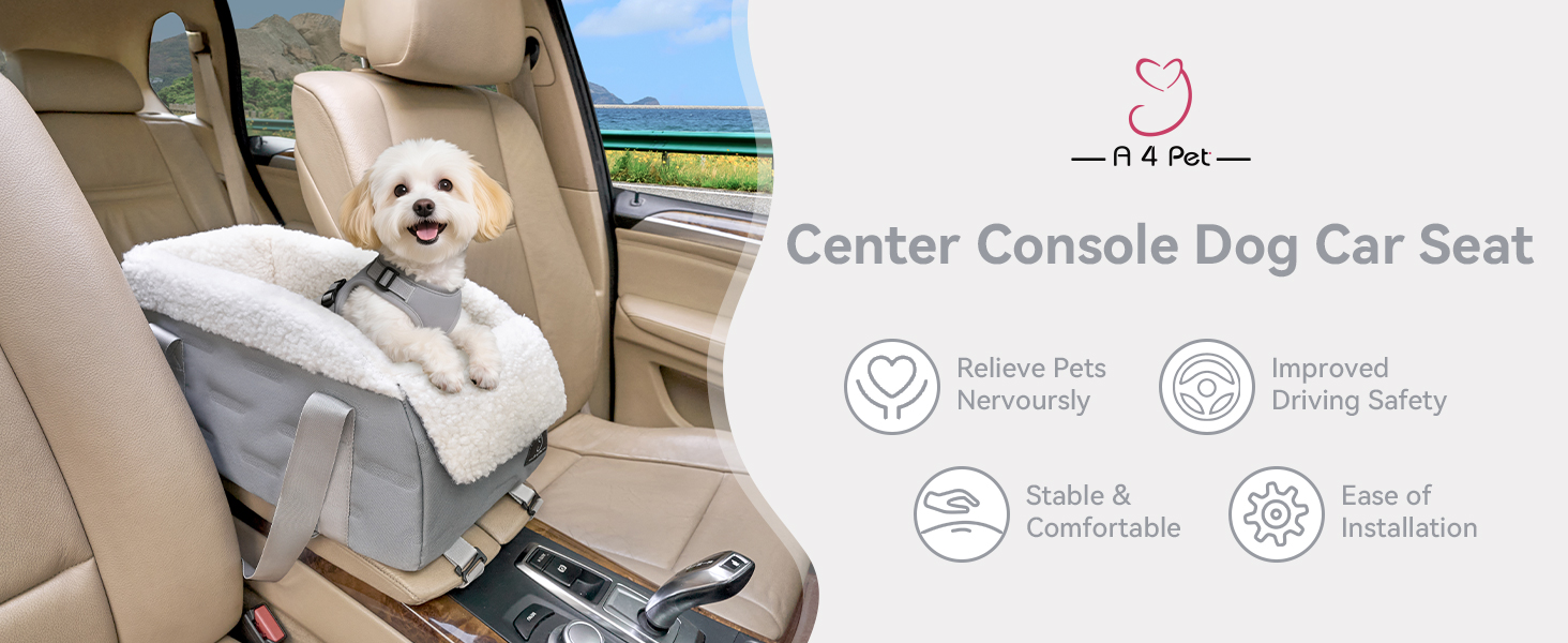 Center Console Dog Car Seat
