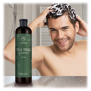 100% Organics Shampoo Tеа Uitzak Deluxe Men Spa Shampoo voor Mannen Haarshampoo Haargroei Haar