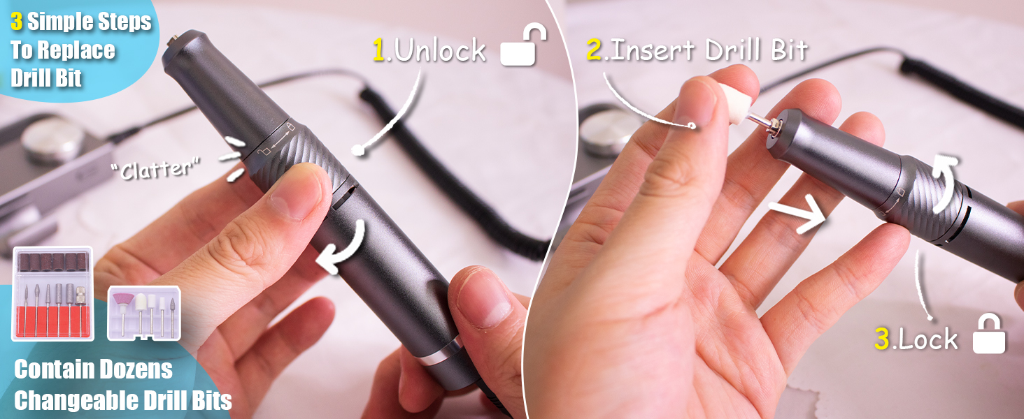 Professional Electric Nail Drill