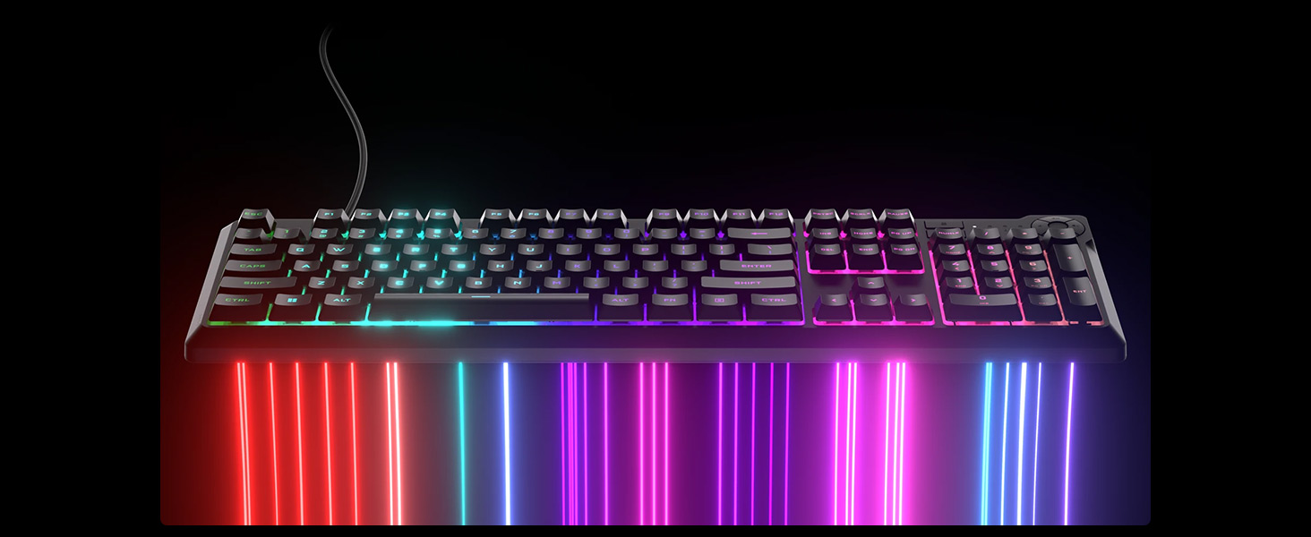 gaming keyboard, rgb keyboard, silent keyboard, membrane keyboard