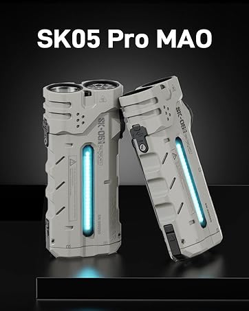 ライト・ランタン LOOP GEAR SK-3 Ti LOOP GEAR SK03 Titanium LED Flashlight 1000Lumens 120 Meters