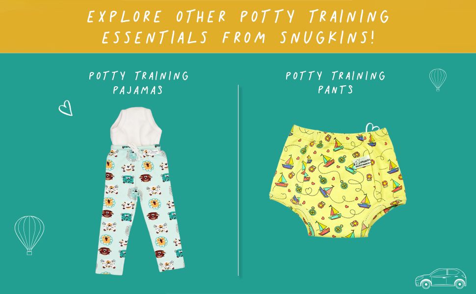 Potty training shorts collection