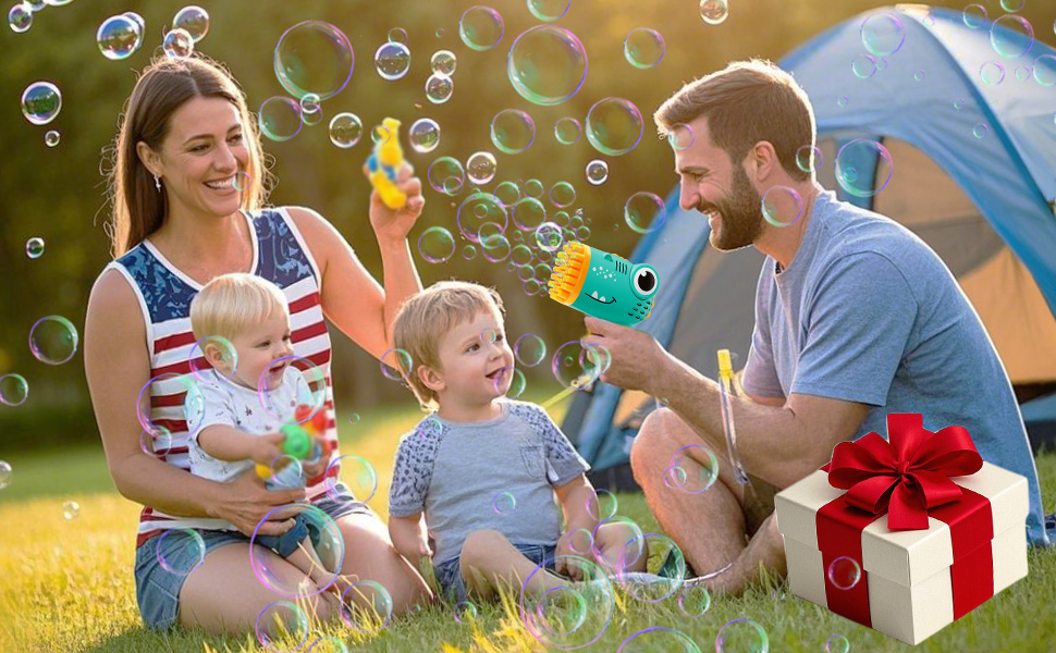 Bubble Gun for Toddlers