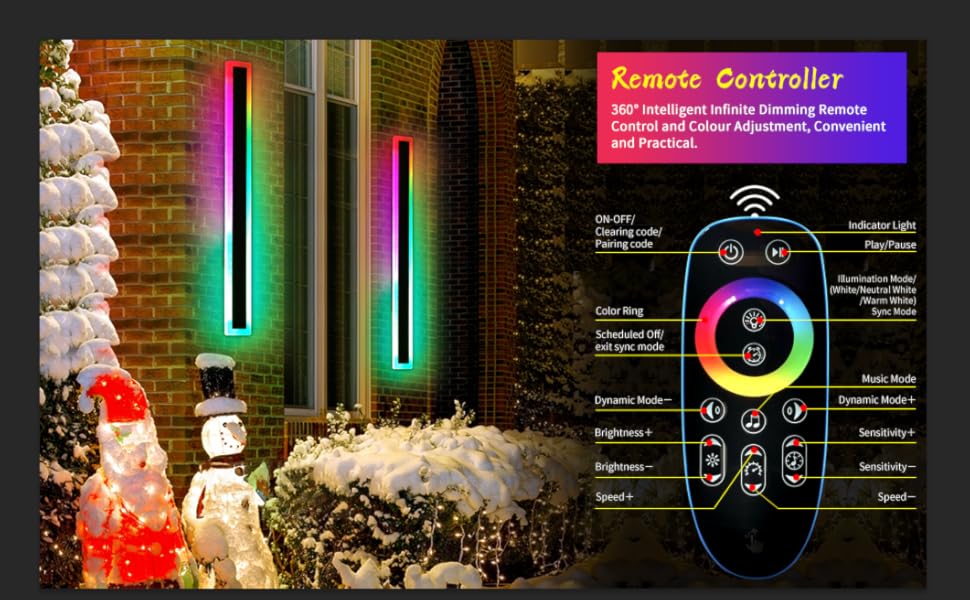 Mikeru RGB wall lighr