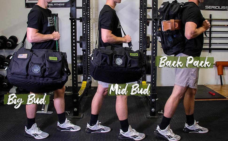 Backpack, Tactical Bag, Gym Bag, Fitness Backpack, Serious Steel Bag