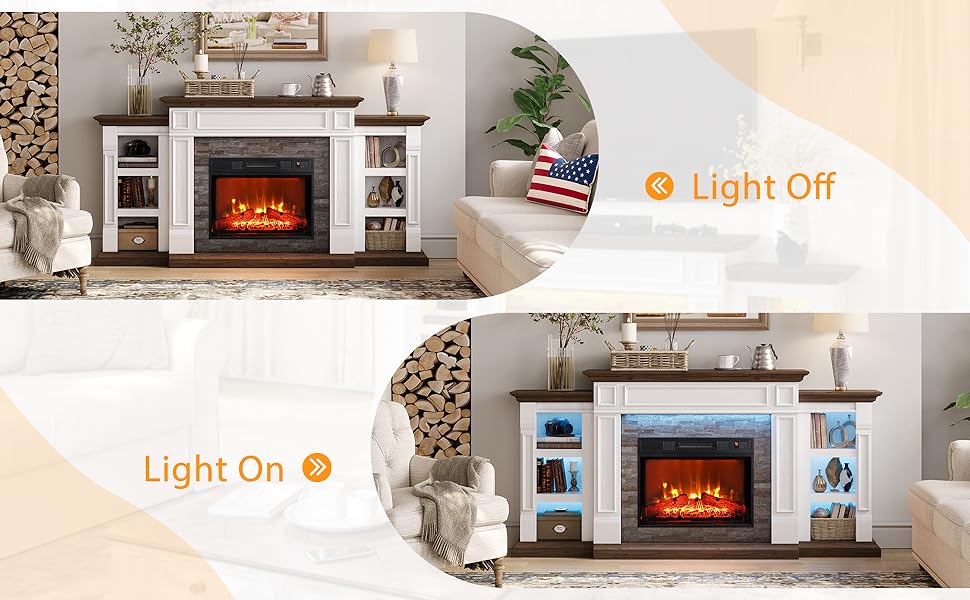 electric fireplace