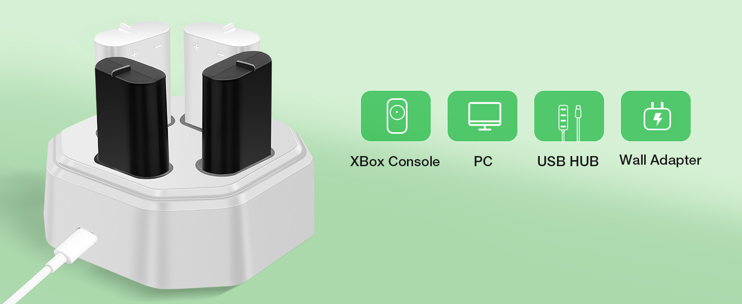 xbox battery pack rechargeable