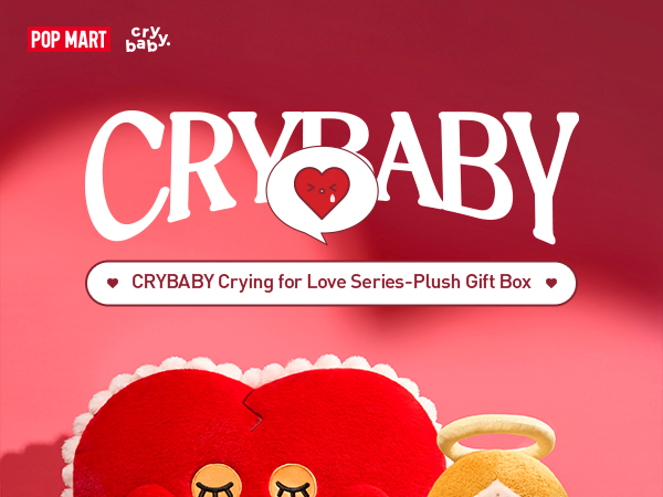 CRYING FOR LOVE プラッシュギフトボックス Amazon.com: POP MART Crybaby Crying for Love Series-Plush