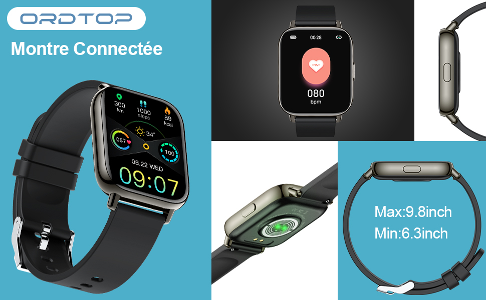 montre connectée homme