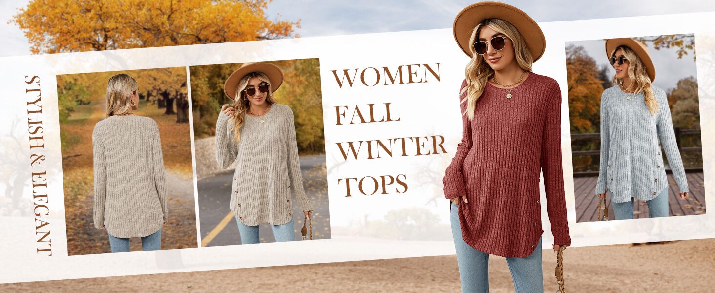 women fall winter tops