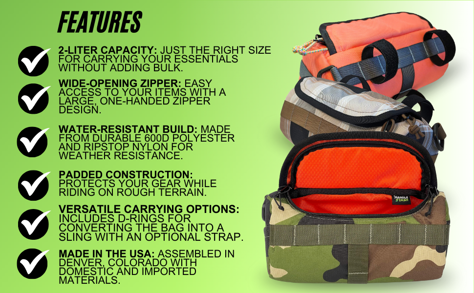 Handlebar Bag, Spacious Bike Bag, Front Basket, Bike Accessories