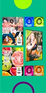 Zumba Blitz and Incredible Results DVDs in a bundle. 