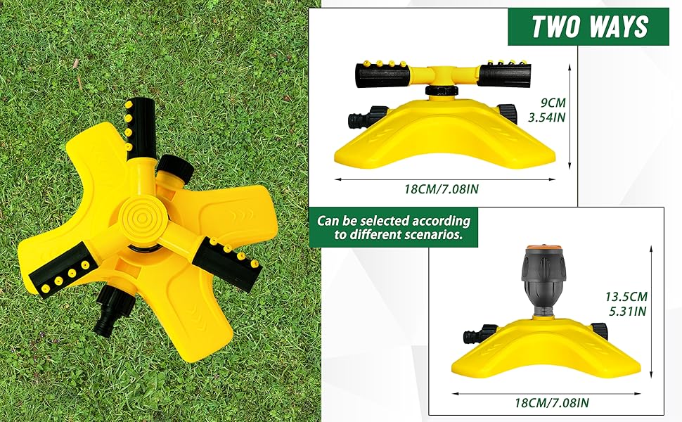 Rotating Garden Sprinkler