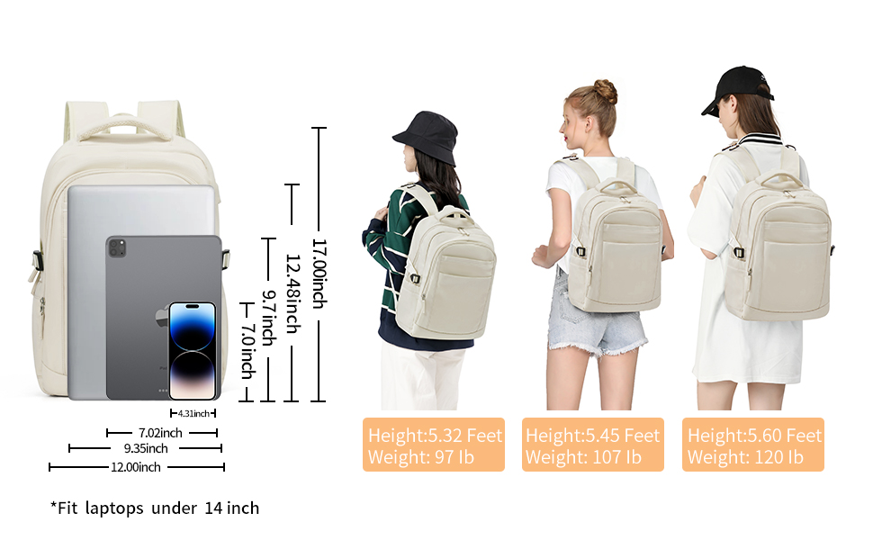 Fit laptops under 14 inch