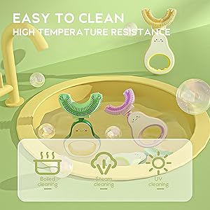 U-förmige Kinderzahnbürsten