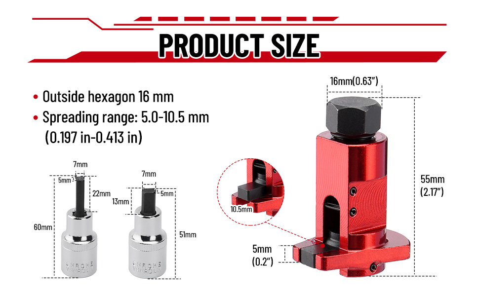 SPARKWHIZ Strut Spreader Tool, Suspension Strut Knuckle