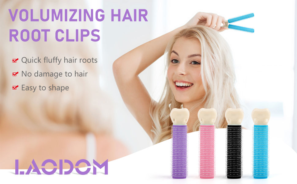 10Pcs Volumizing Hair Root Clips, Natural Fluffy Hair Root Clips for