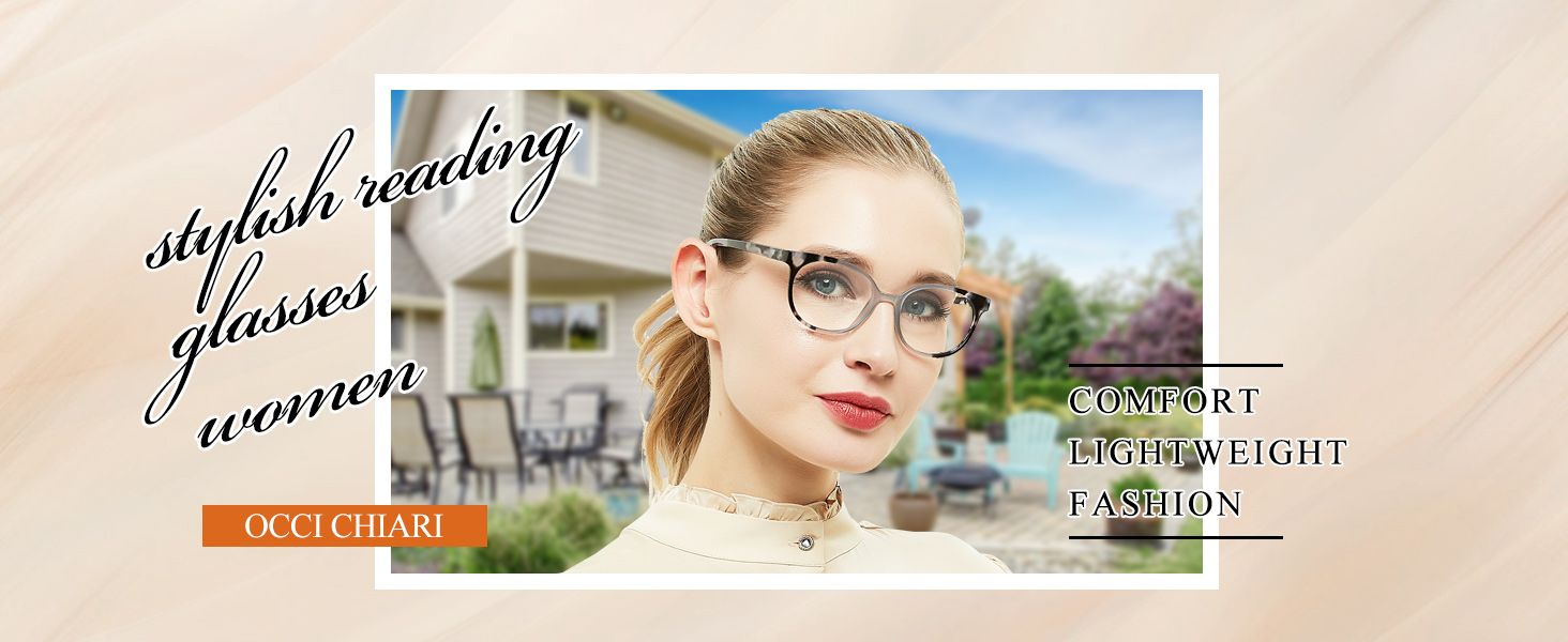 LIGHTWEIGHT READING GLASSES