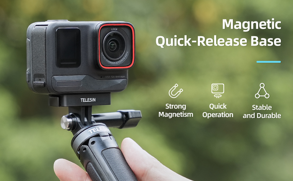 K&F CONCEPT MAGNETIC Quick Release Adapter Mount For Insta360 X5 And Ace Pro 2 $41.79 - AU