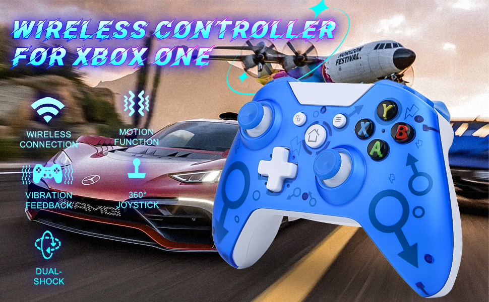 Xbox One Controller Wireless, Xbox Wireless Controller for Xbox Series