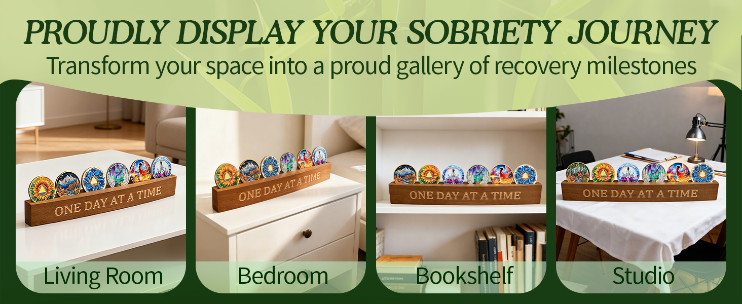 sobriety chip holder