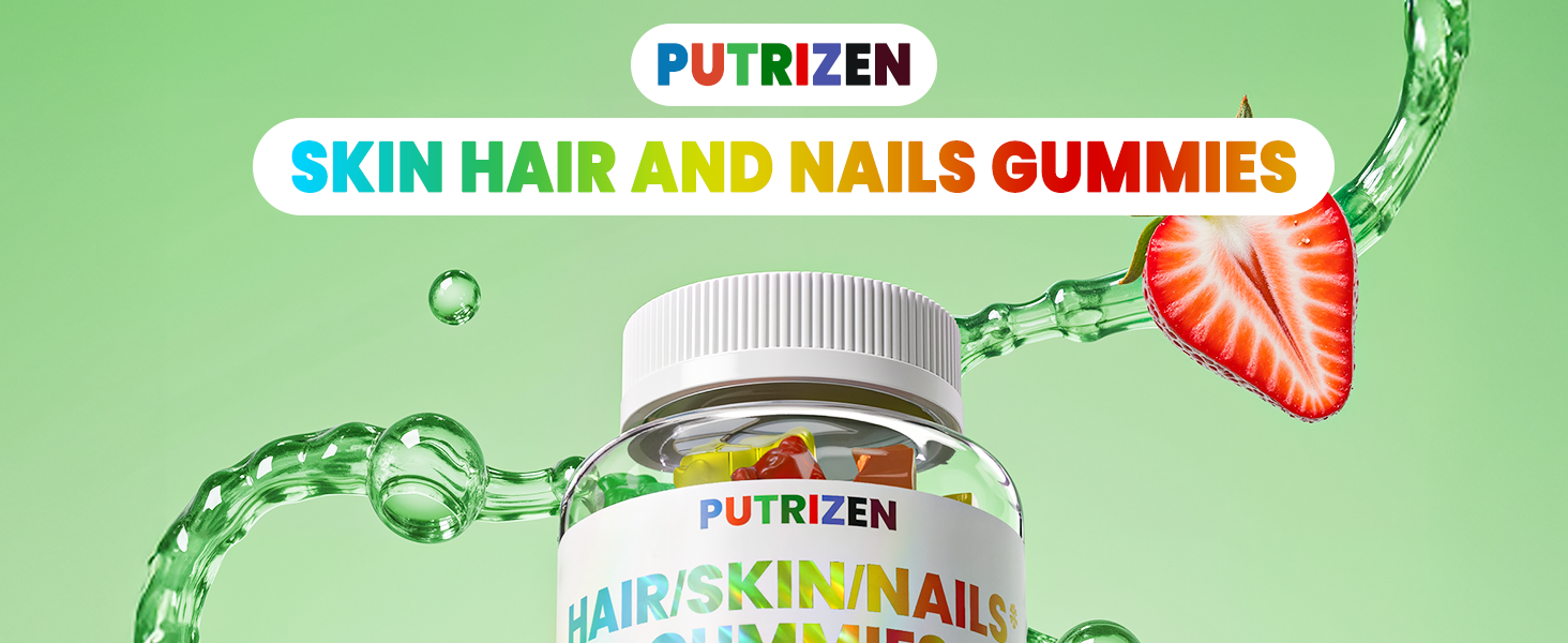hair skin and nails vitamins, biotin gummies, hair skin and nails gummies