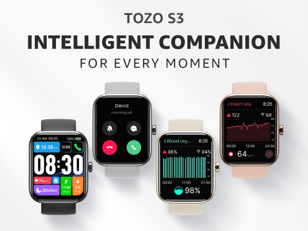 Apple Watch - tosh Amazon.com: TOZO 2025 New Upgraded Smart Watch for Men Women