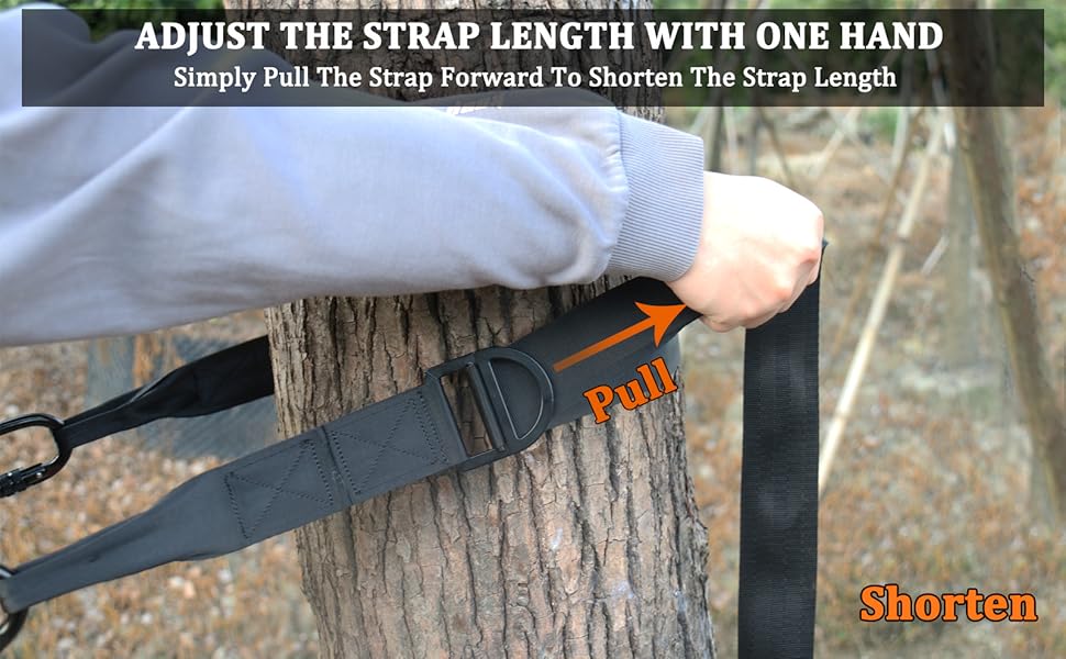 Huntury Lineman's Climbing Strap, Lineman Belt, Tree