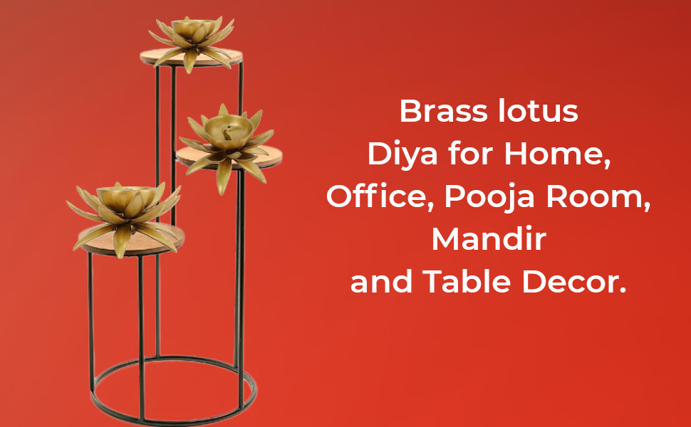 lotus diya