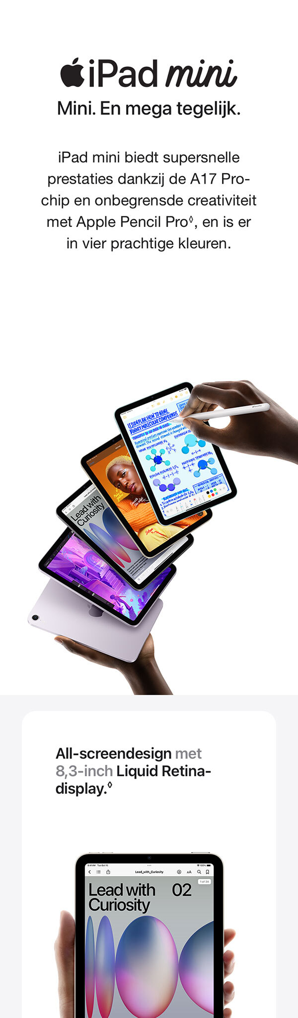 Apple iPad mini (A17 Pro): 8.3