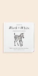baby books 12-18 months, high contrast tummy time, high contrast books, black and white board book